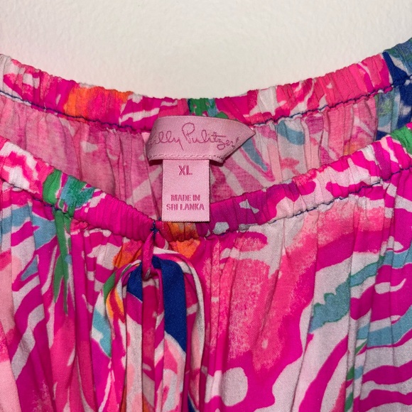 Lilly Pulitzer Off-Shoulder Sain Top - Picture 4 of 4